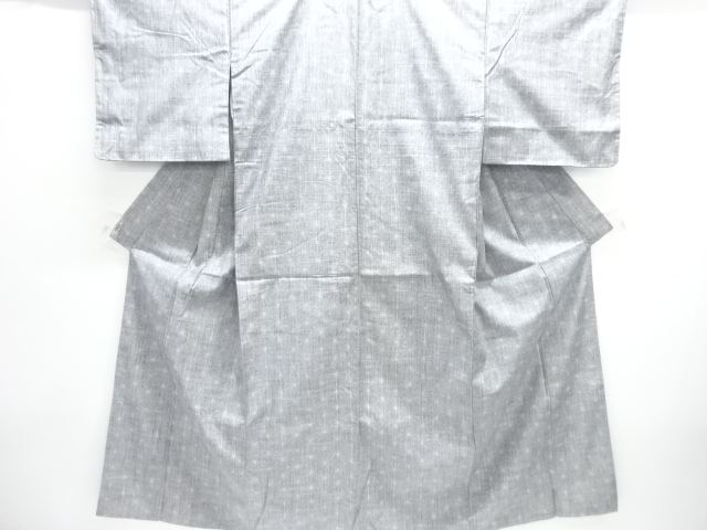 JAPANESE KIMONO / ANTIQUE KIMONO / SILK / TSUMUGI / WOVEN ASNAOHA